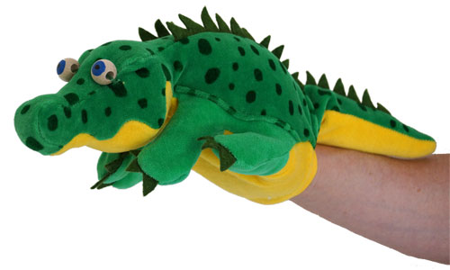 Le Crocodile - marionnette à 5 doigts - Enfant