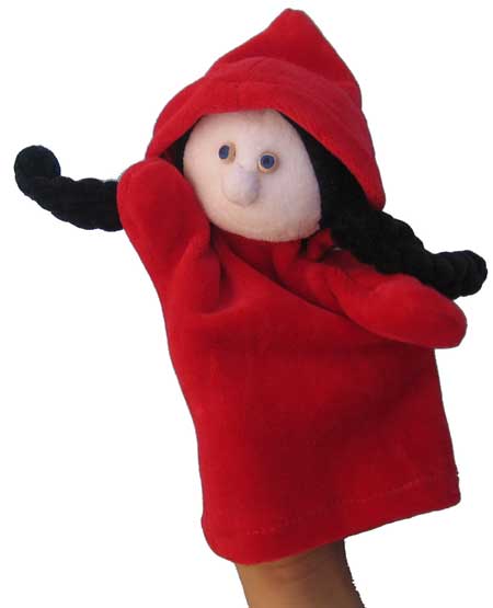 Le petit chaperon rouge - Marionnette pour jeune enfant