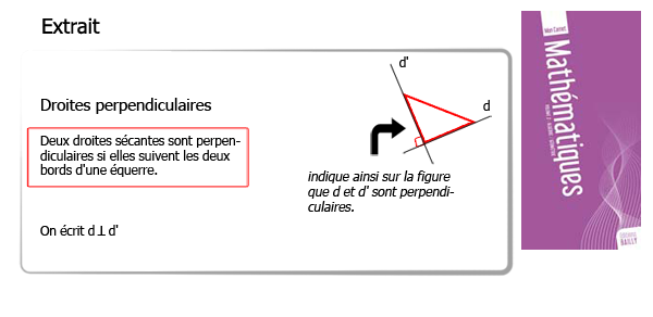 algbre et gomtrie, carnet de mathmatique, carnet Bailly