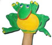 marionnette grenouille, marionnette main grenouille, marionnetes  5 doigts grenouille