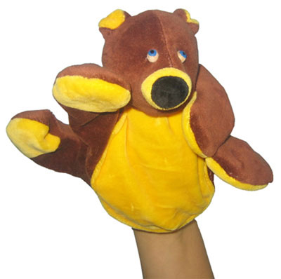 l'Ours - marionnette à 5 doigts - Enfant