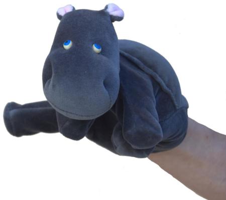 l'Hippopotame - marionnette-main - Enfant